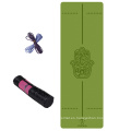 Plegable Durable Durable Yoga Pad Colorida TPE Yoga Mat